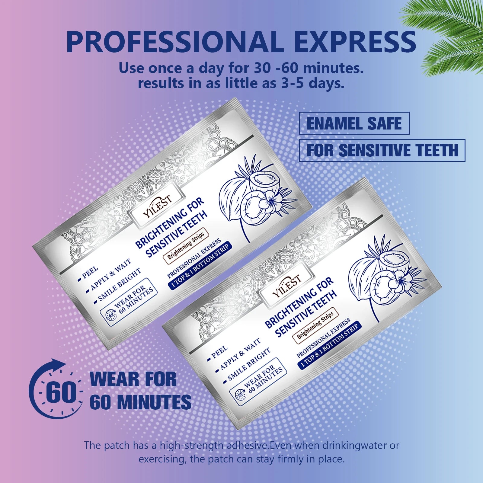 PureCoco Daily Whitening Smile Strips